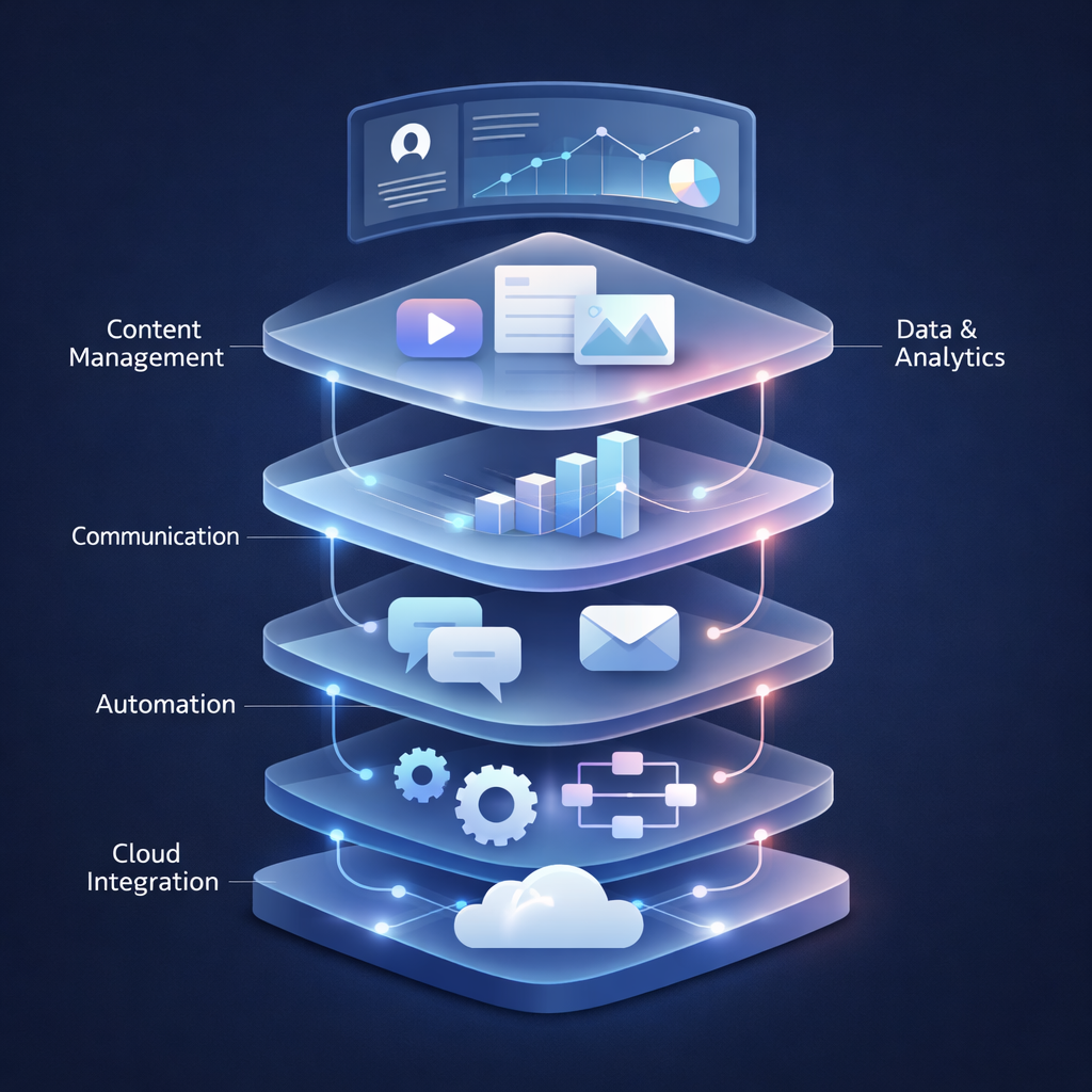 bstarOne Solopreneur Operating System Dashboard Mockup